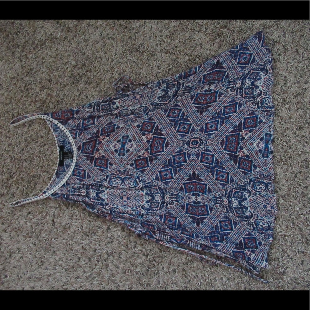 Colorful paisley summer dress